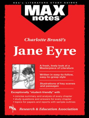 cover image of Jane Eyre (MAXNotes Literature Guides)